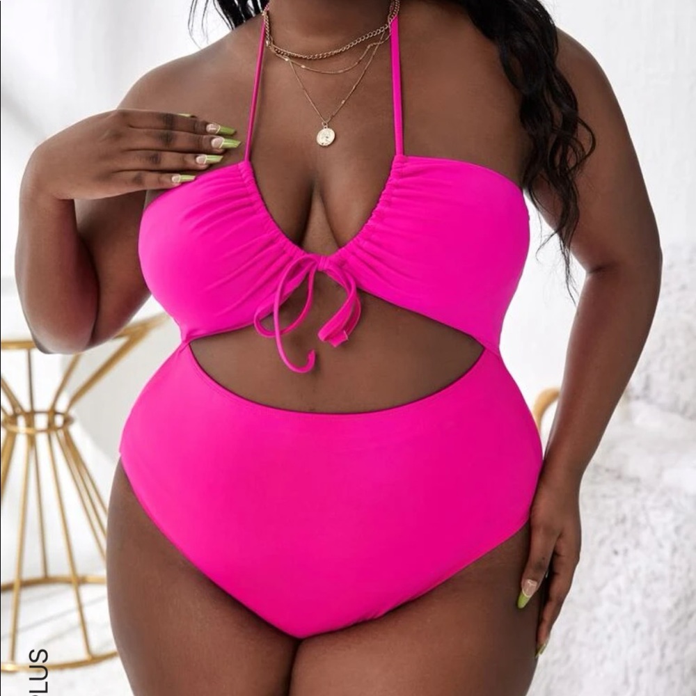 Cute Hot Pink one piece!